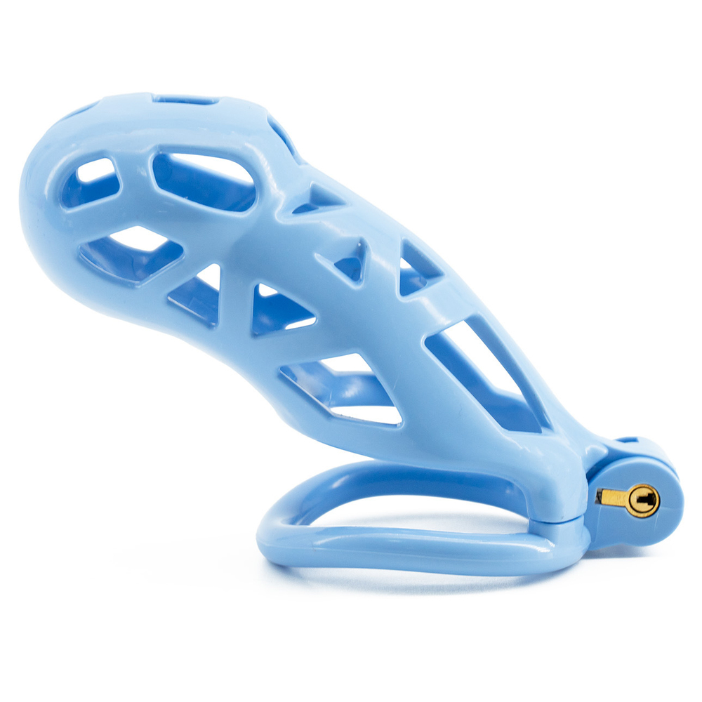(image for) Blue Cobra Male Chastity Cage Kits