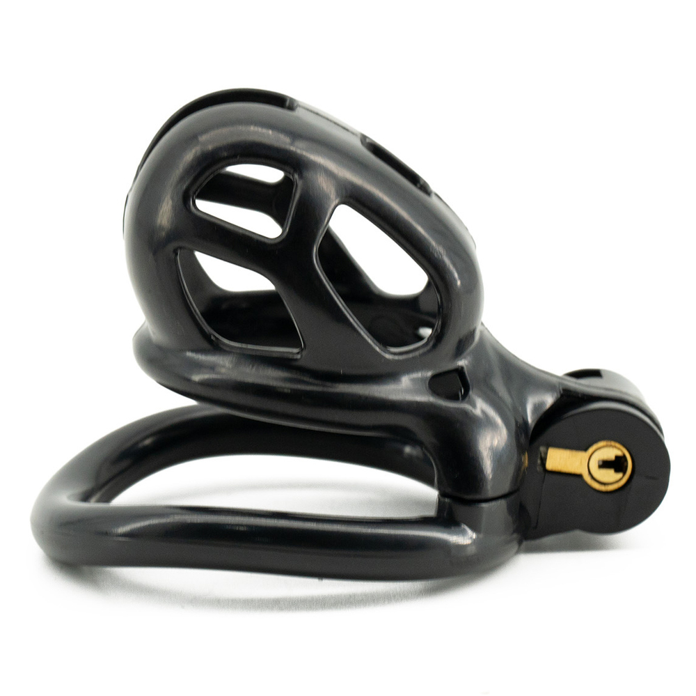 (image for) Black Cobra Male Chastity Cage Kits
