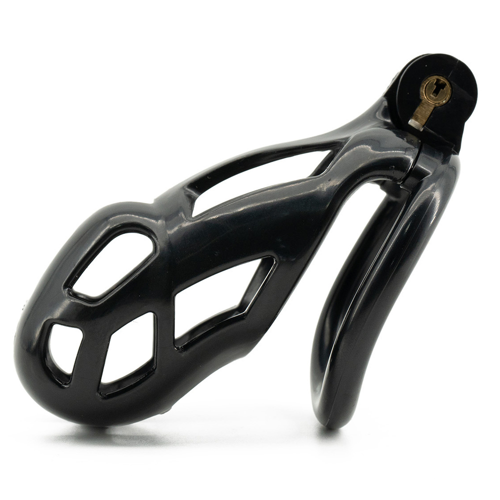 (image for) Black Cobra Male Chastity Cage Kits