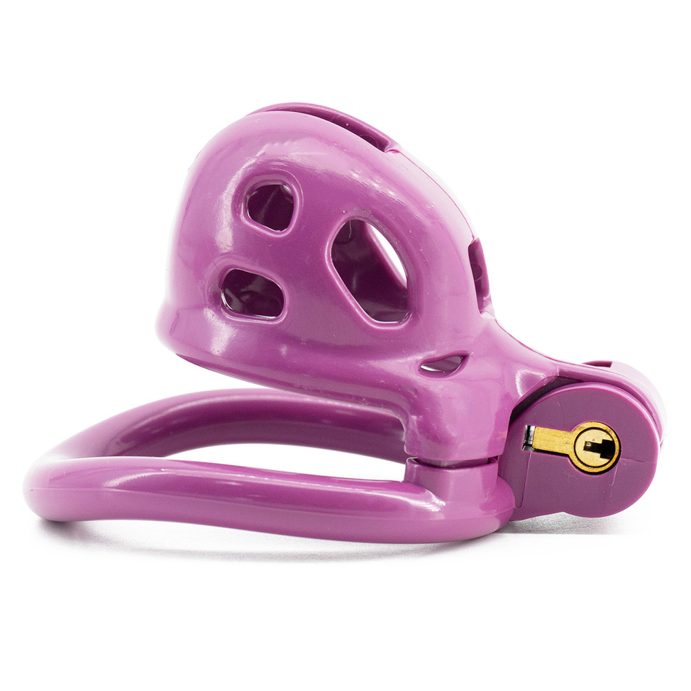 Purple Cobra Male Chastity Cage Kits