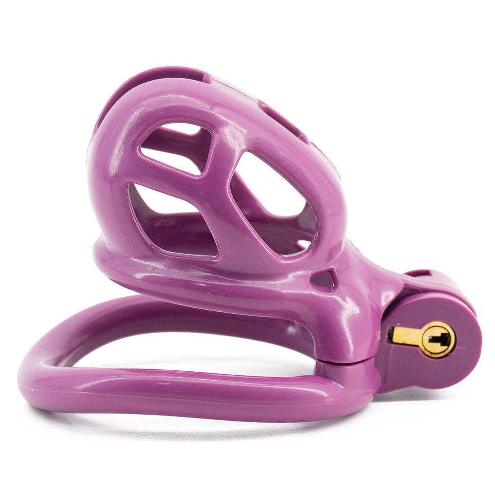 (image for) Purple Cobra Male Chastity Cage Kits