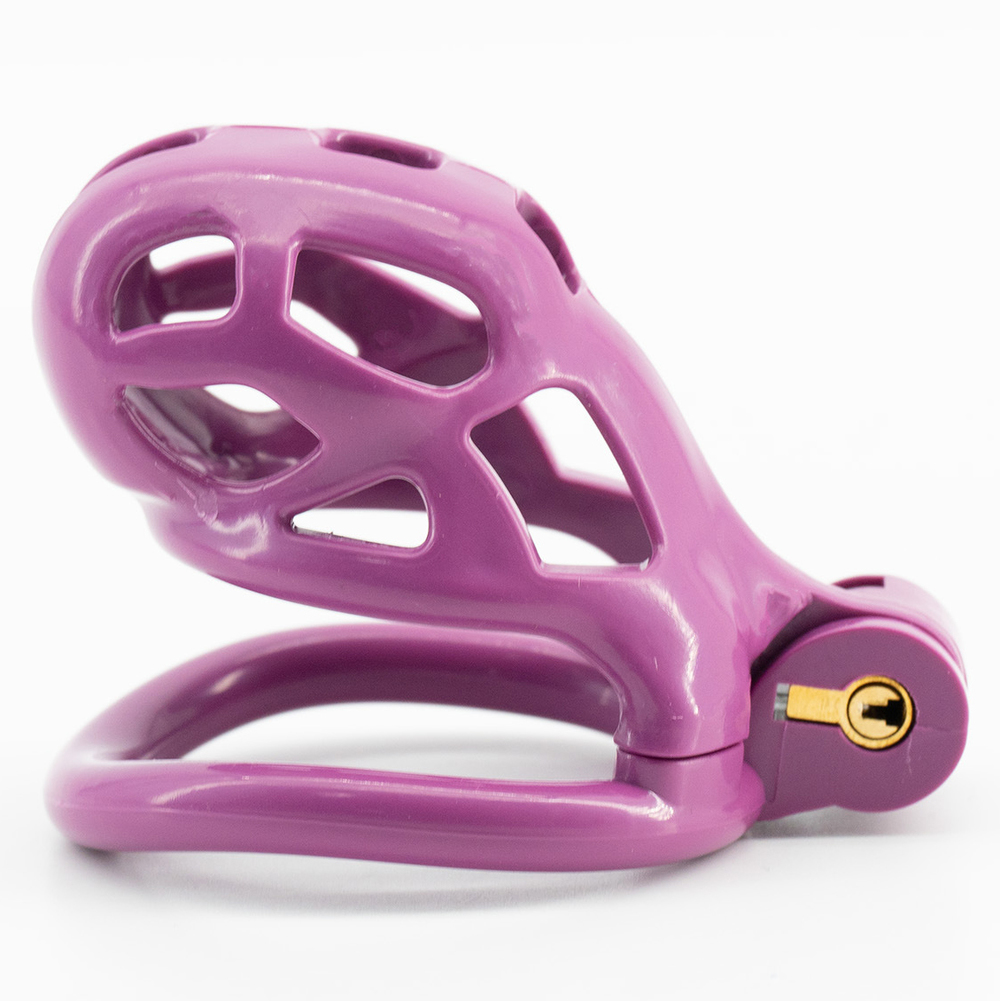 (image for) Purple Cobra Male Chastity Cage Kits