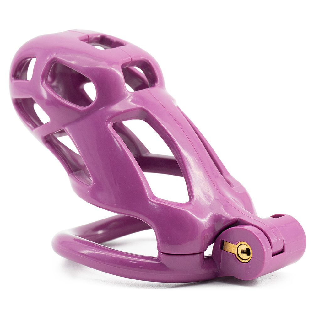 (image for) Purple Cobra Male Chastity Cage Kits