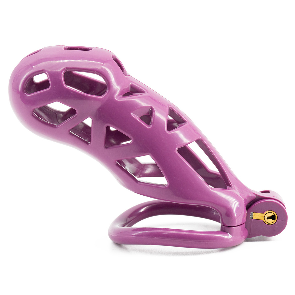 (image for) Purple Cobra Male Chastity Cage Kits