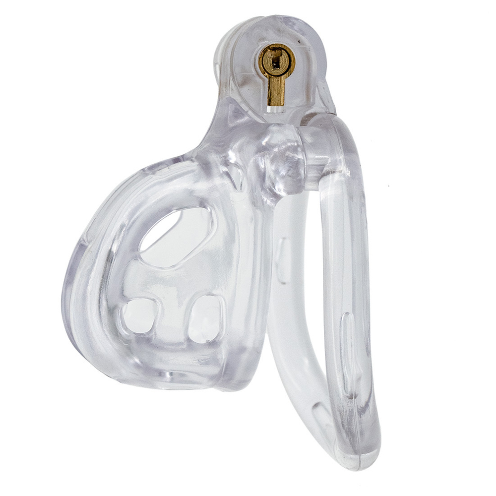 Clear Cobra Male Chastity Cage Kits