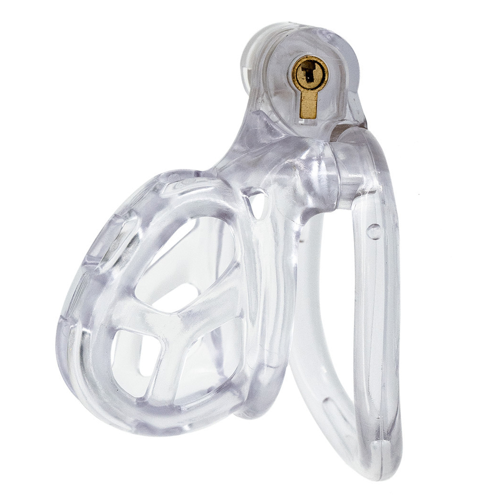 (image for) Clear Cobra Male Chastity Cage Kits