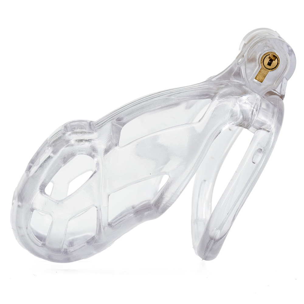 (image for) Clear Cobra Male Chastity Cage Kits