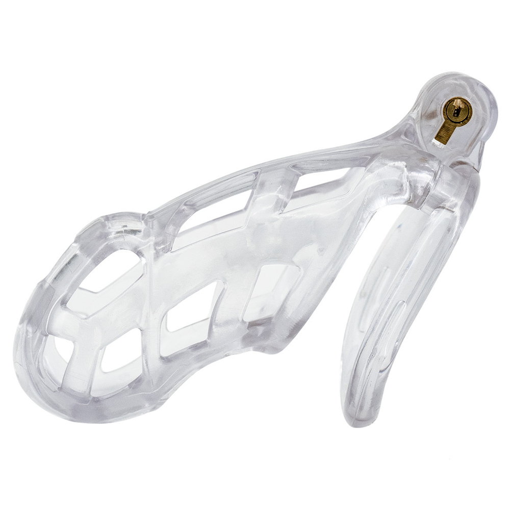 (image for) Clear Cobra Male Chastity Cage Kits