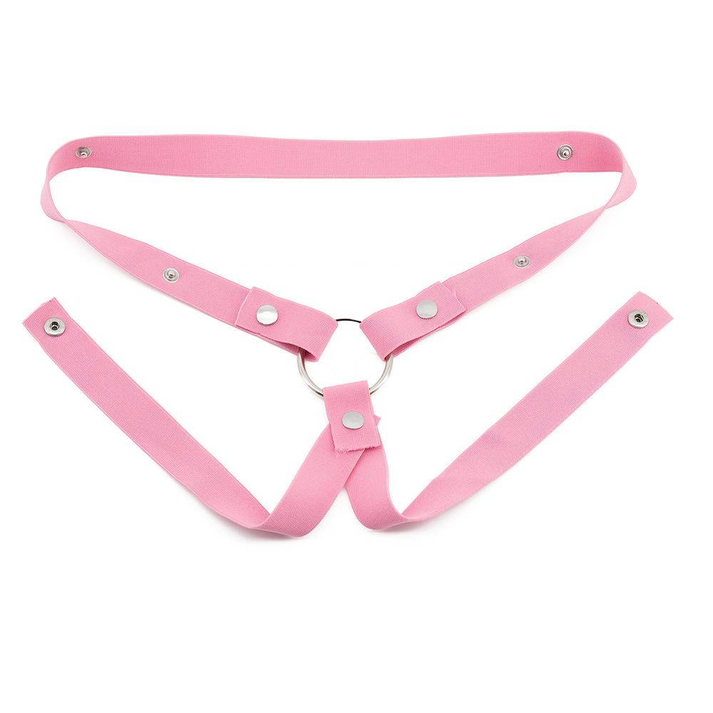 (image for) Three Way Chastity Cage Elastic Strap