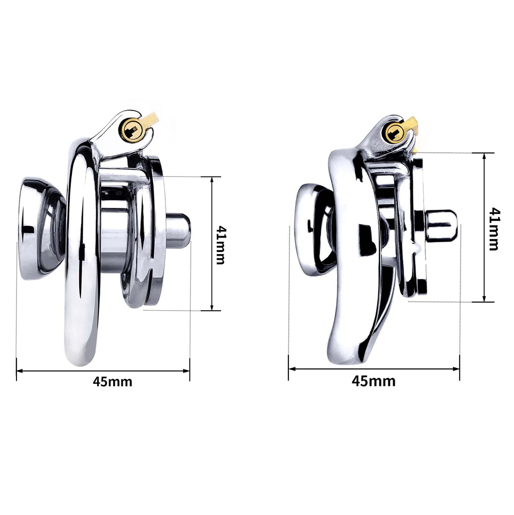 (image for) Magic Lock Inverted Chastity Cage With Dildo