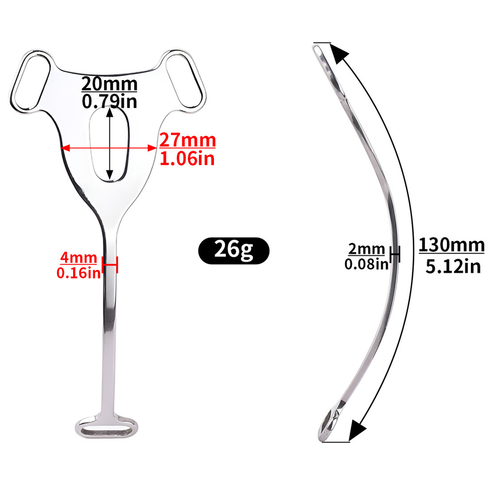 (image for) Metal Feminizer Flying-V With Belt Type 1