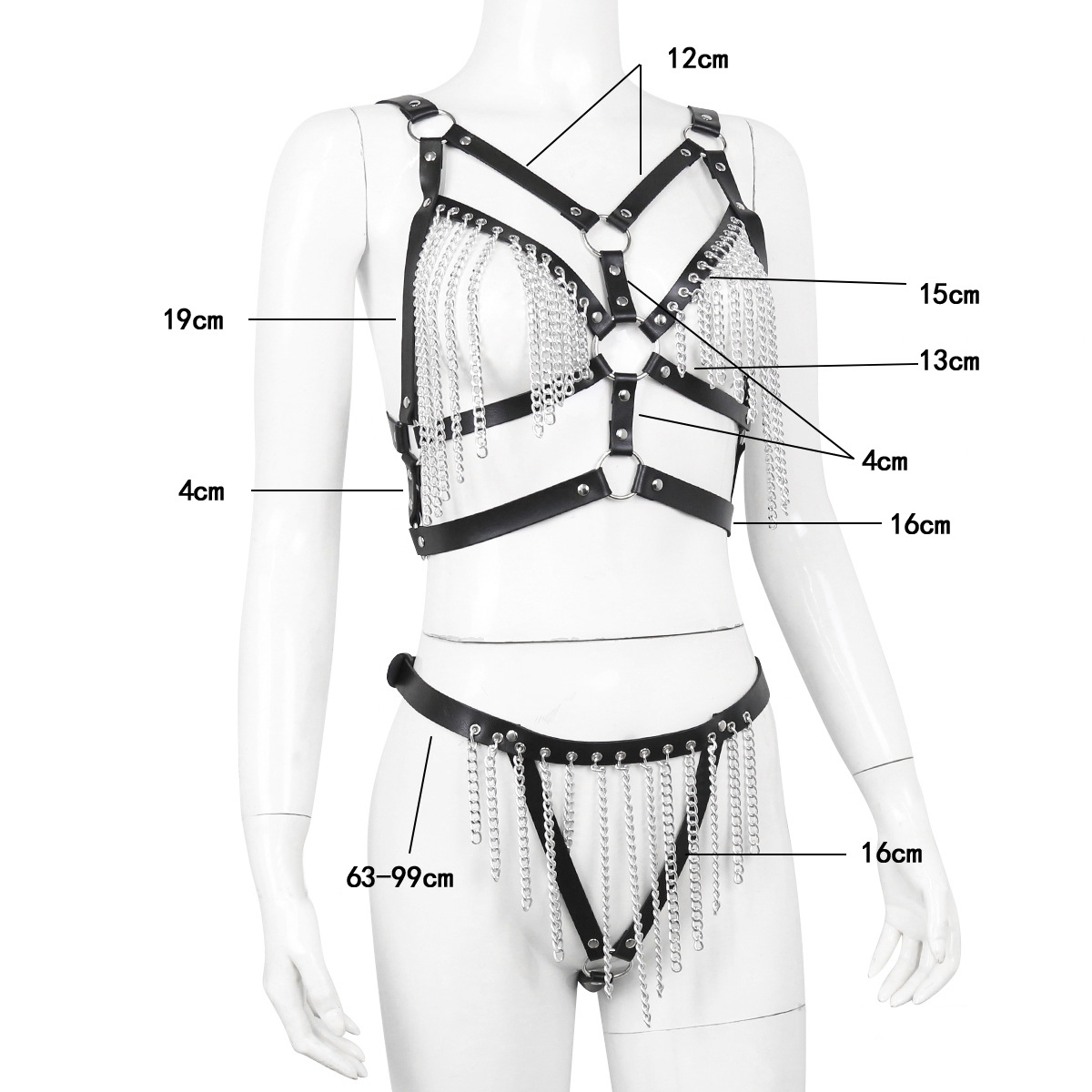 (image for) Iron Chain Corset T Pants