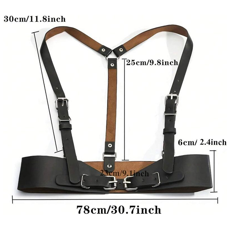 (image for) Skinny Body Adjustable Suspender Waist Belts