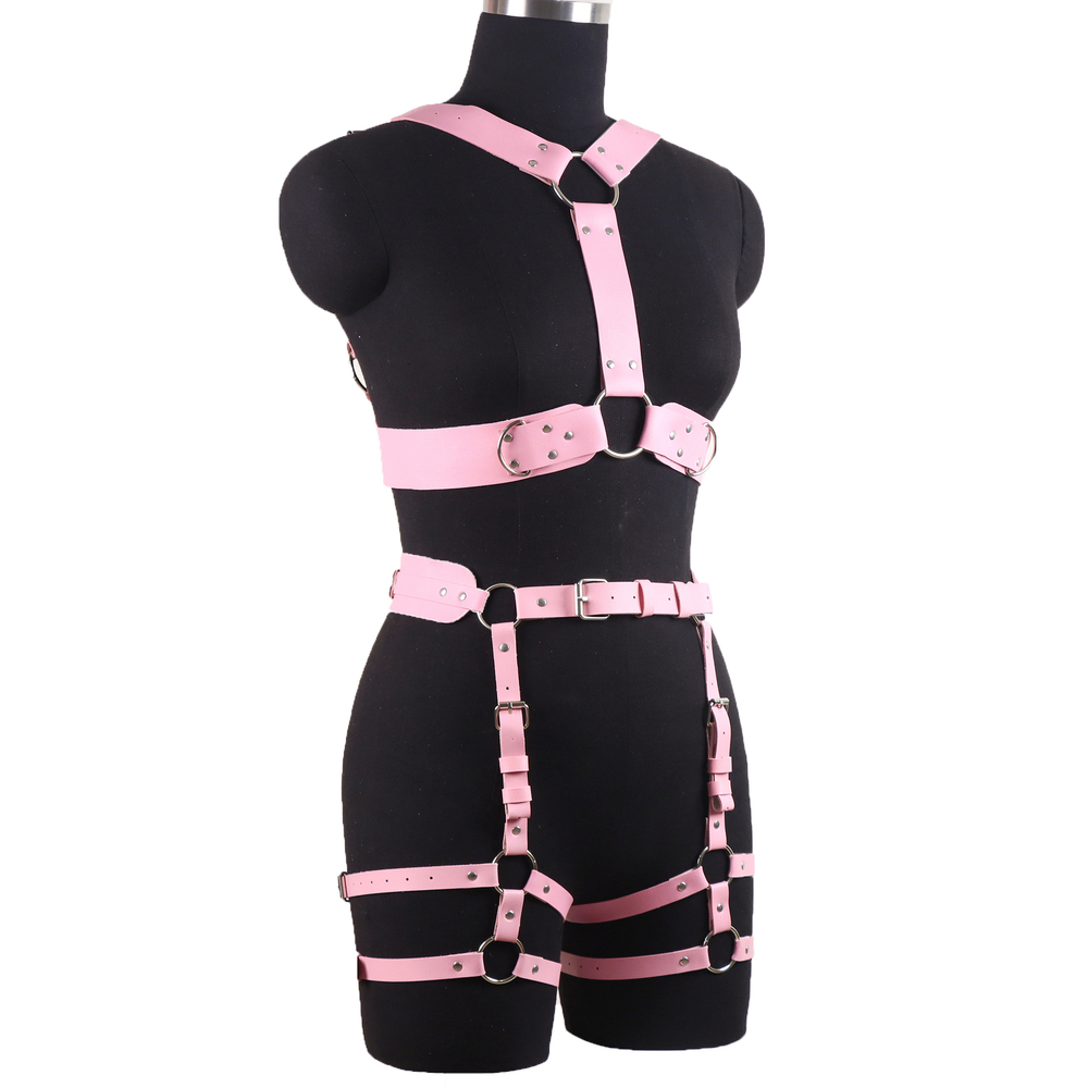 (image for) Women Body Bondage Harness Set