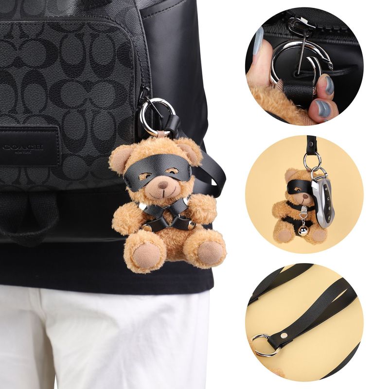 (image for) Bondage Beari Keychain - Harness