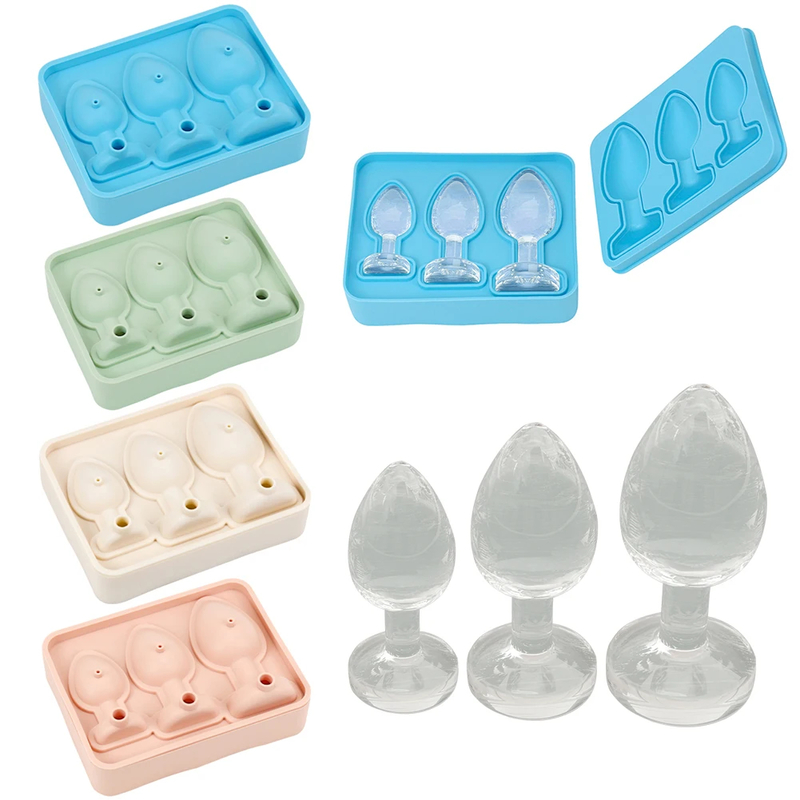 Prank Ice Butt Plug Molds Tray