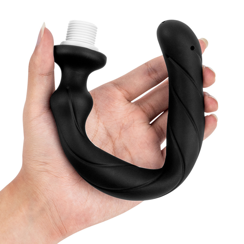 (image for) Hollow Bent Head Enema System