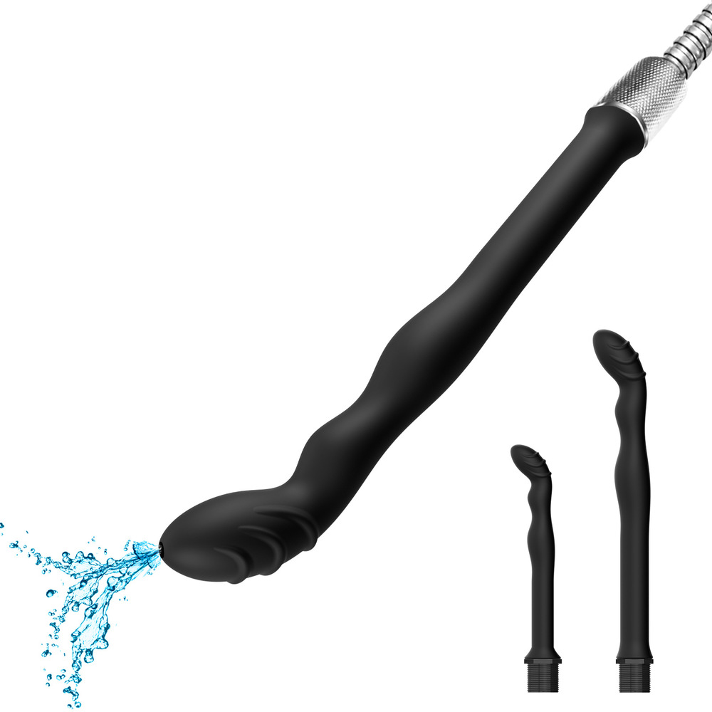 Douche Enema Anal Shower Cleaning Head Douche Enema Anal Shower Cleaning Head