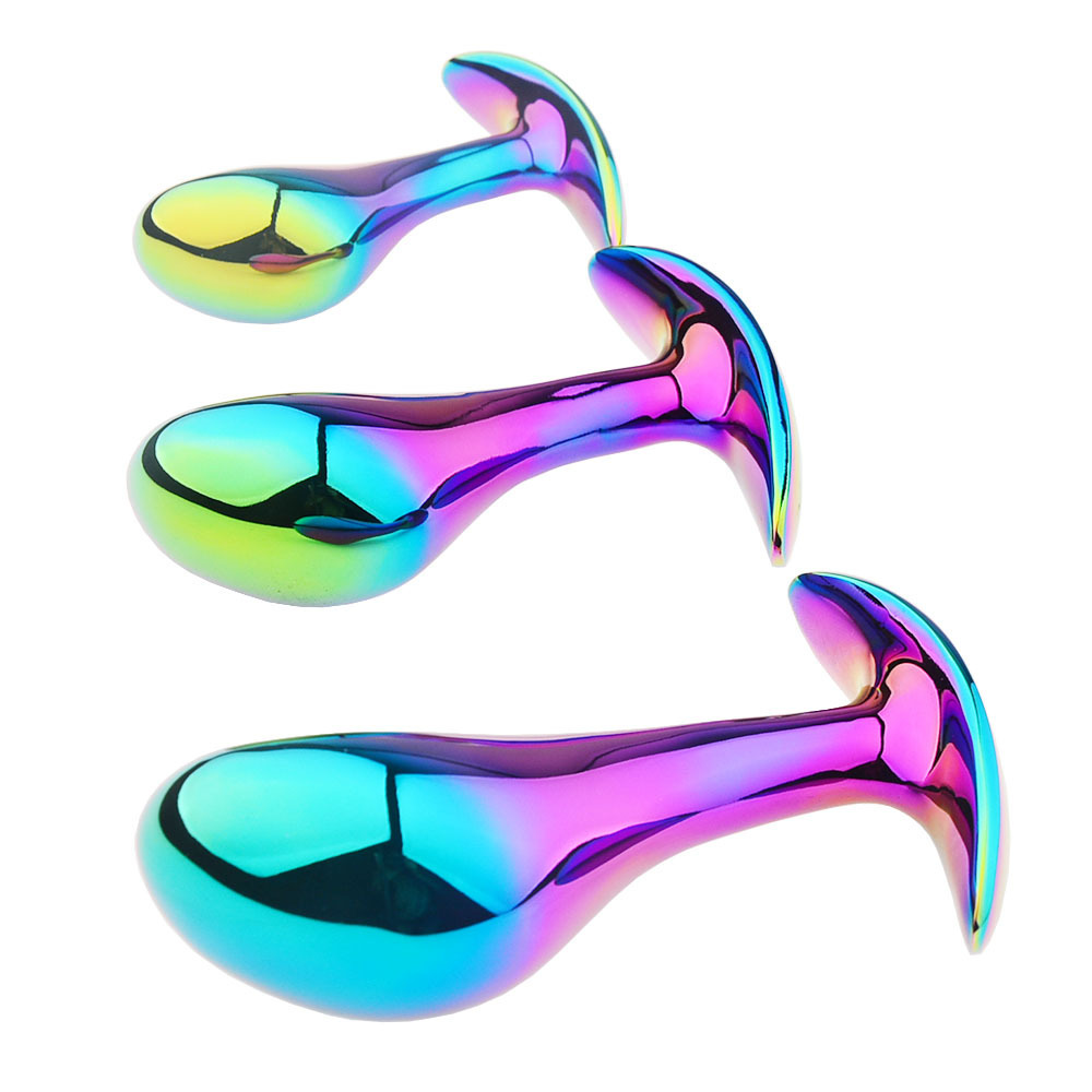 (image for) Prostate Plug with a Rrainbow Finish