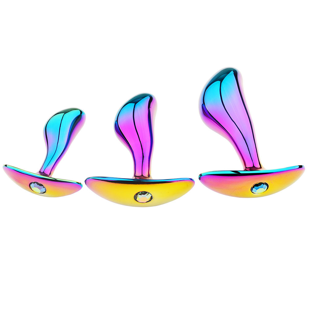 (image for) Prostate Plug with a Rrainbow Finish