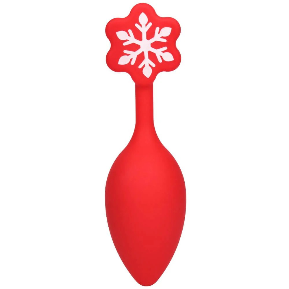 Snowflake 4 Inch Silicone Butt Plug Snowflake 4 Inch Silicone Butt Plug