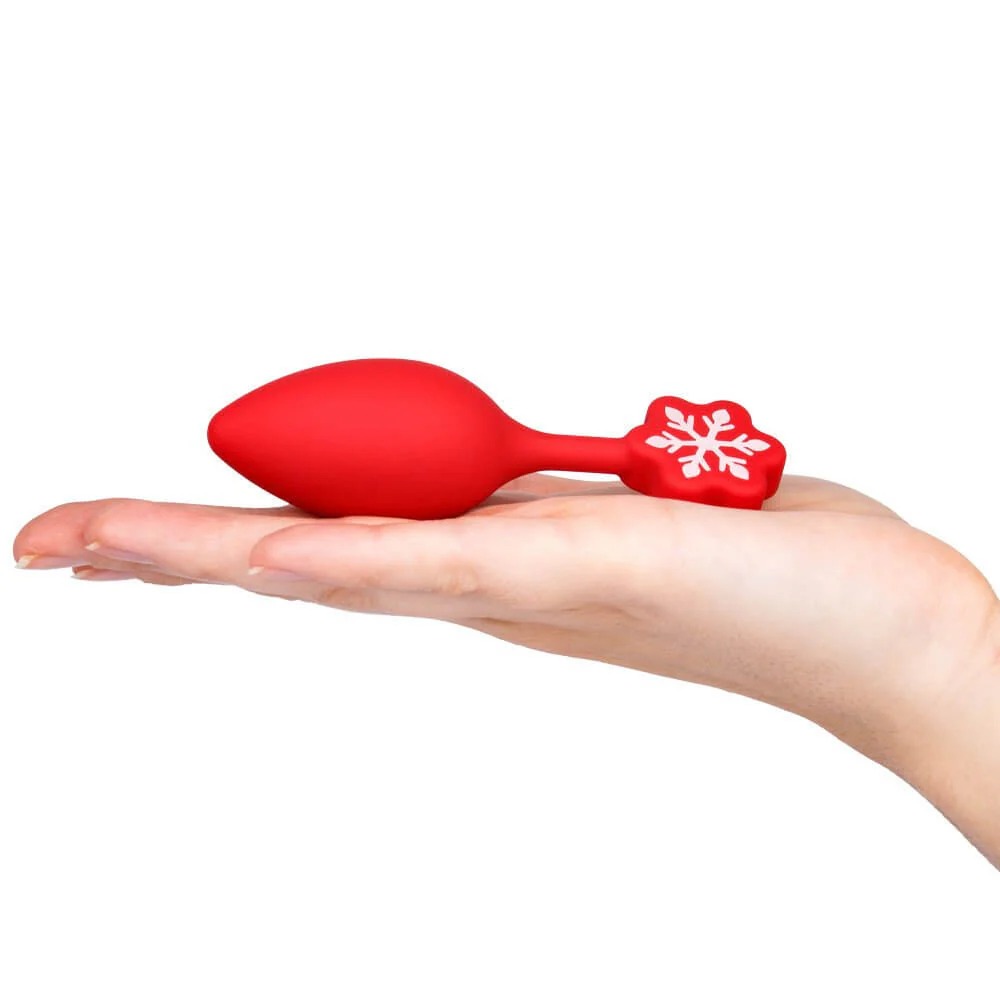 (image for) Snowflake 4 Inch Silicone Butt Plug