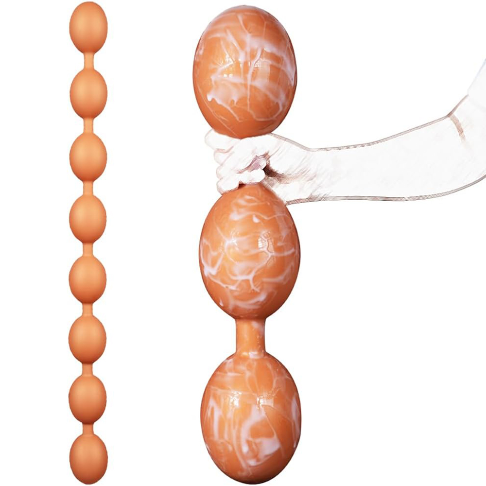 Oversize Eggs Extra Long 7 Sizes Pull Beads