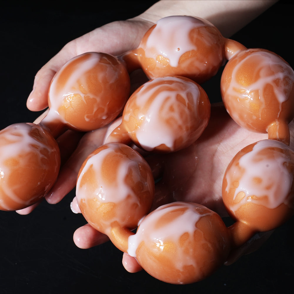 (image for) Oversize Eggs Extra Long 7 Sizes Pull Beads