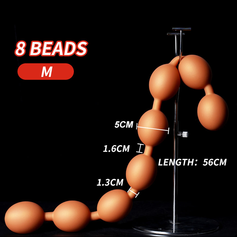 (image for) Oversize Eggs Extra Long 7 Sizes Pull Beads