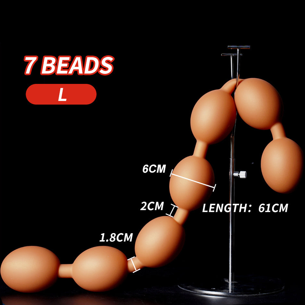 (image for) Oversize Eggs Extra Long 7 Sizes Pull Beads