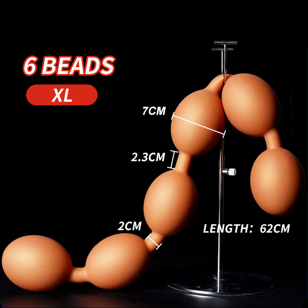 (image for) Oversize Eggs Extra Long 7 Sizes Pull Beads