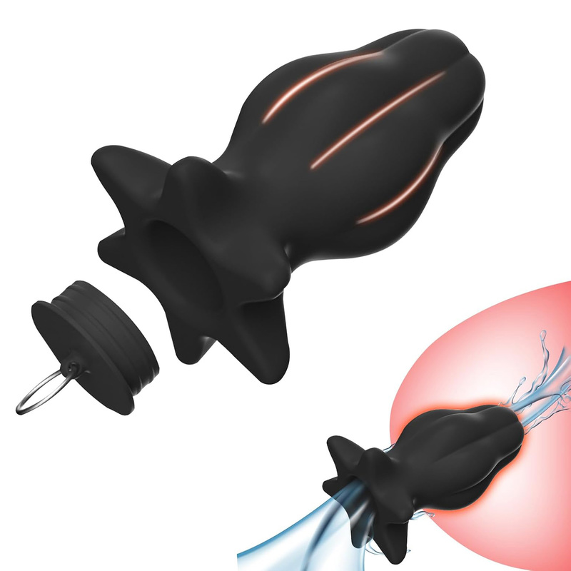 (image for) Hollow Butt Plug with Matching Stopper