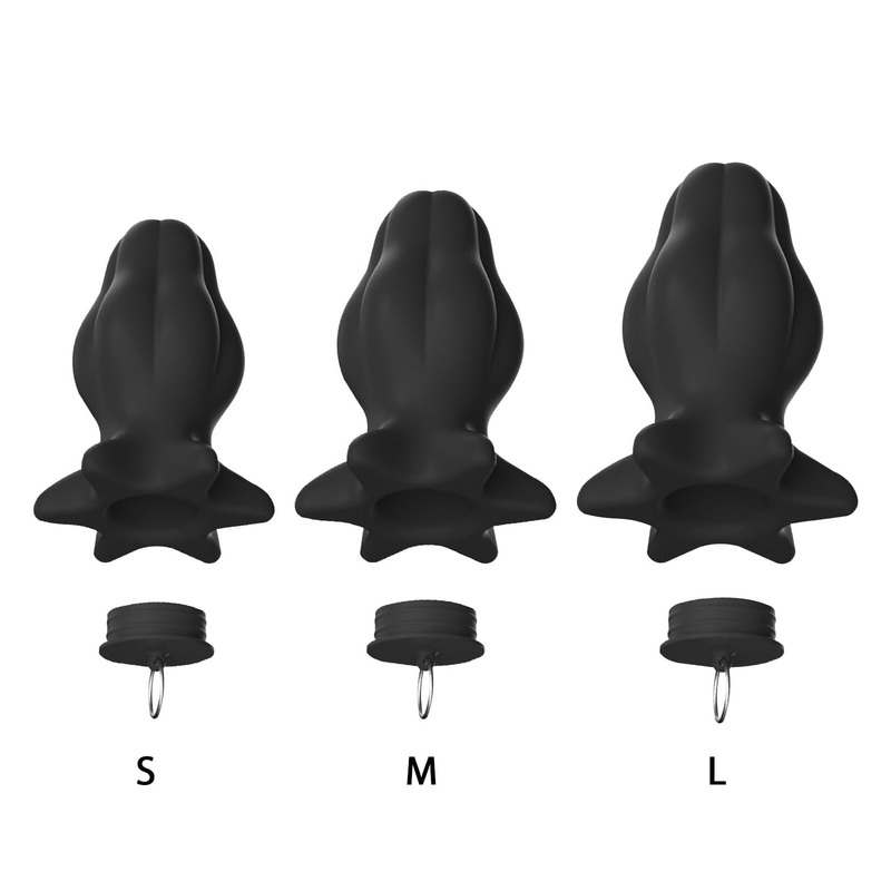 (image for) Hollow Butt Plug with Matching Stopper