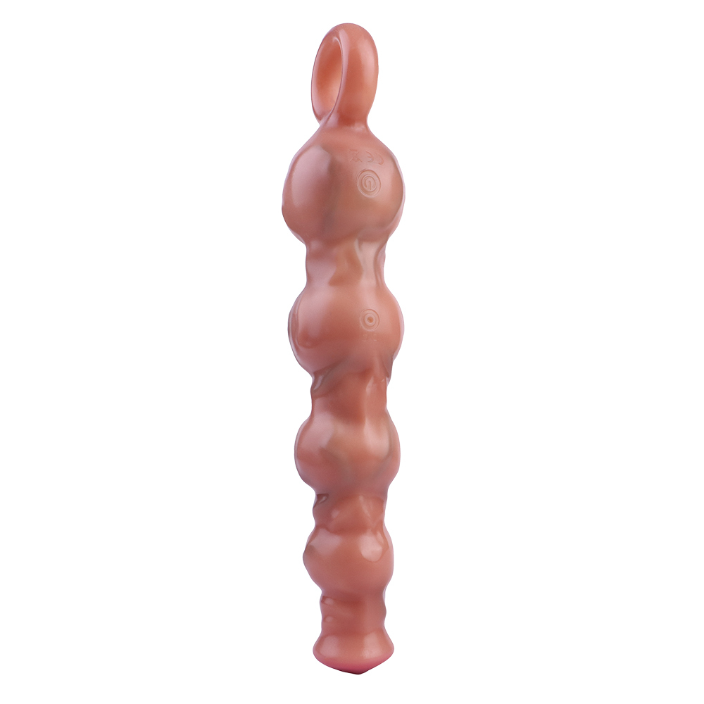 (image for) Vibrating Anal Dildo Beads 10.5 Inches