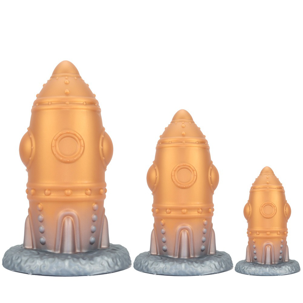 Rocket Silicone Giant Butt Plug
