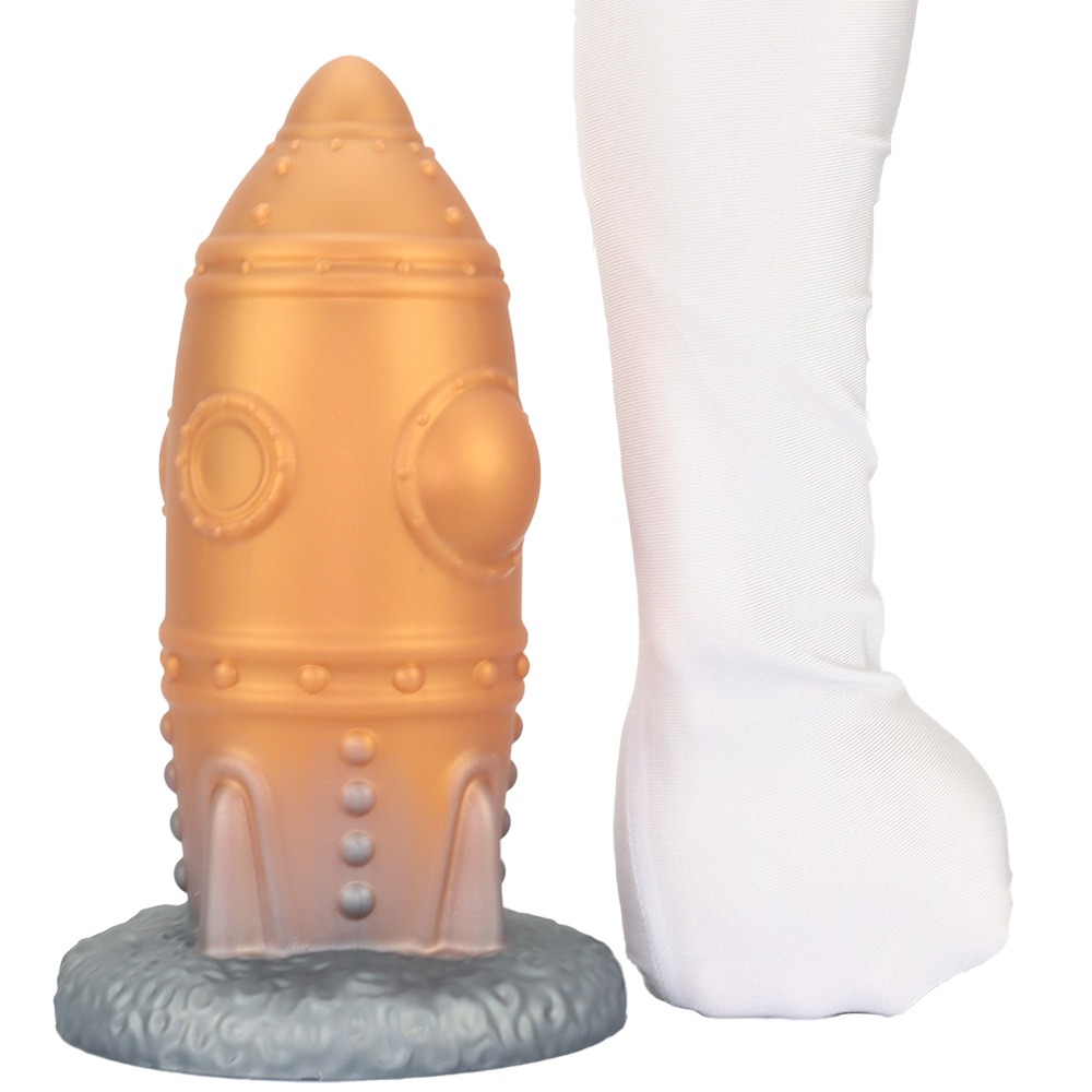 Rocket Silicone Giant Butt Plug