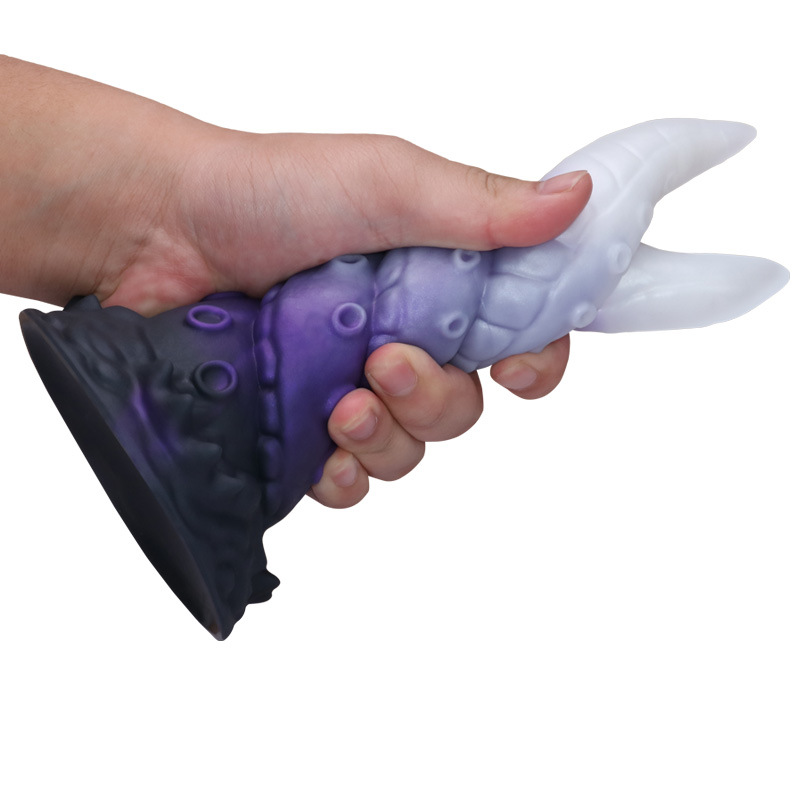 (image for) Double Octopus Colorful Butt Plug