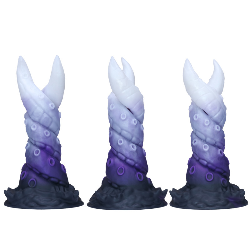 (image for) Double Octopus Colorful Butt Plug