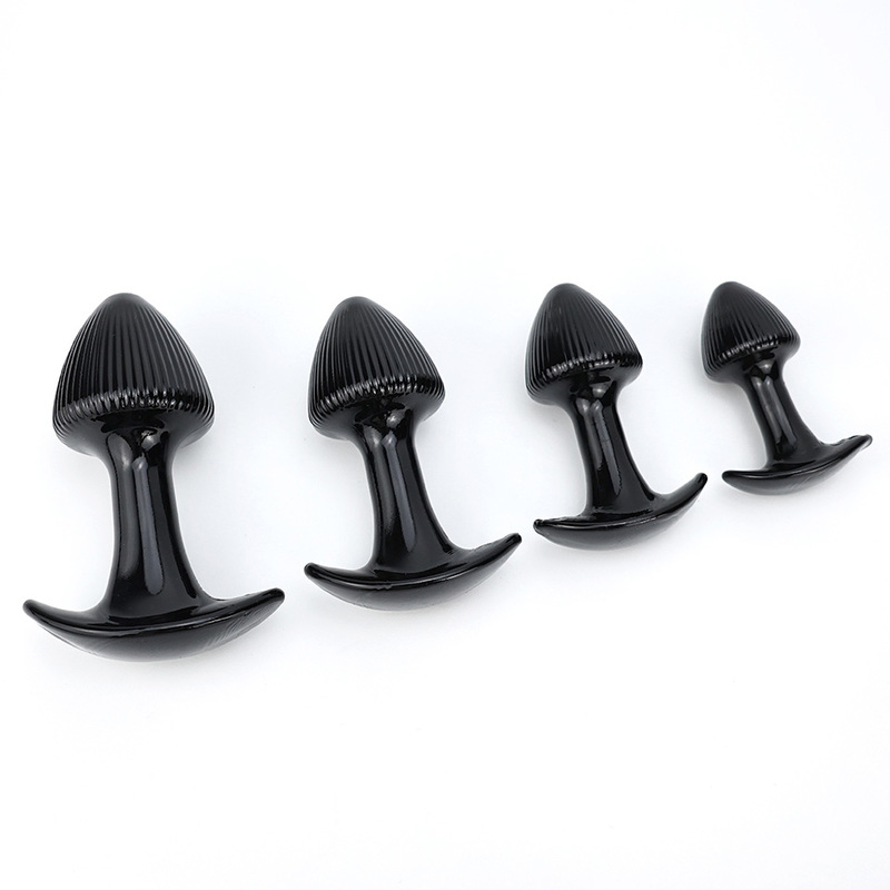(image for) Mushroom Head TPE Anal Plug Kit