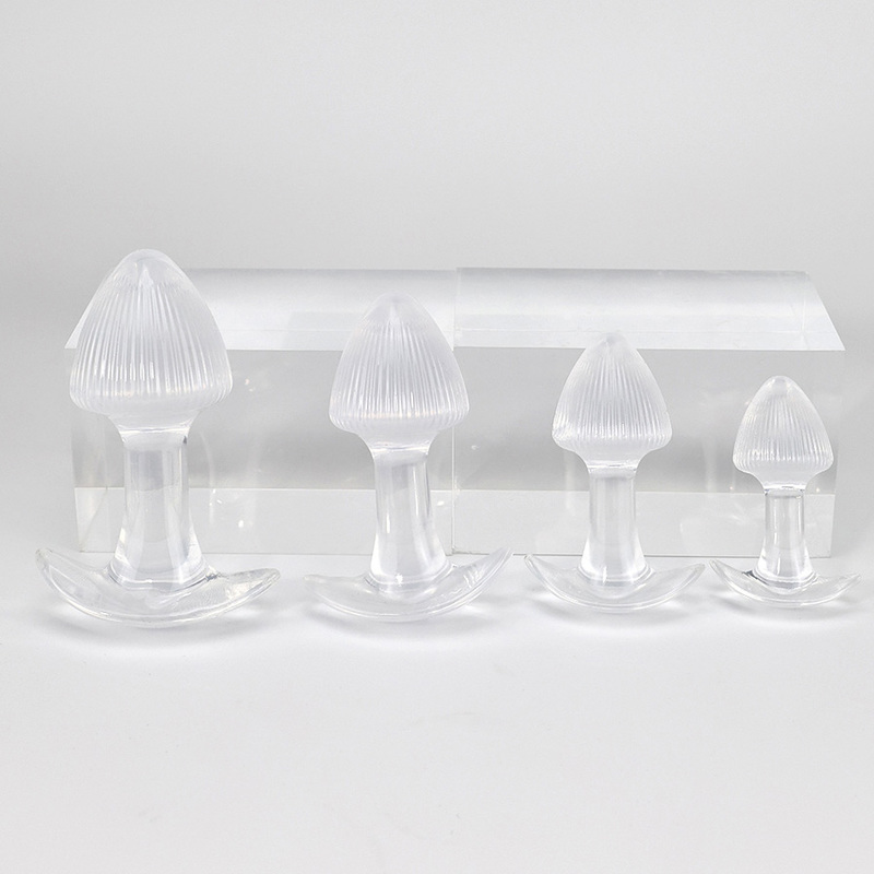 (image for) Mushroom Head TPE Anal Plug Kit
