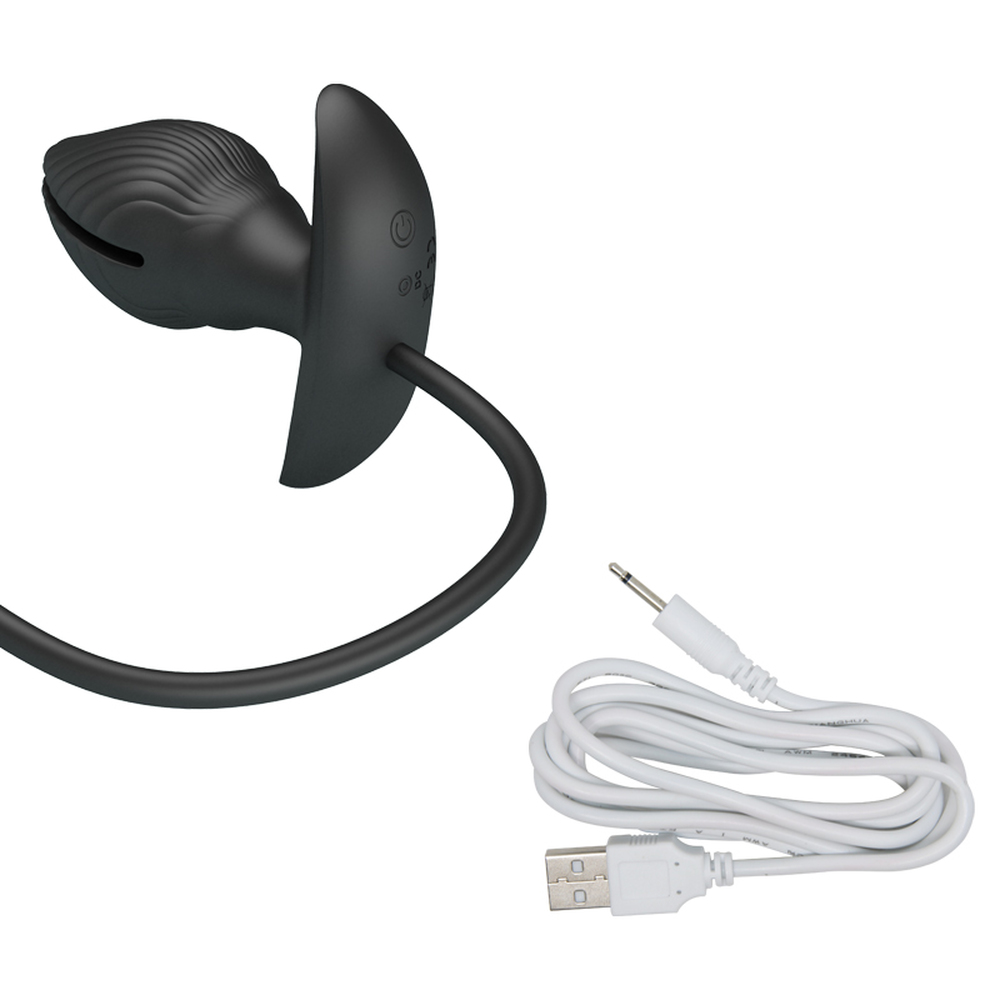 Prettylove Vibrating Inflatable Anal Plug - Manson