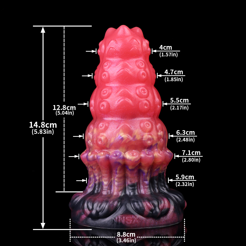 (image for) Larva Mixed Colors Anal Plug