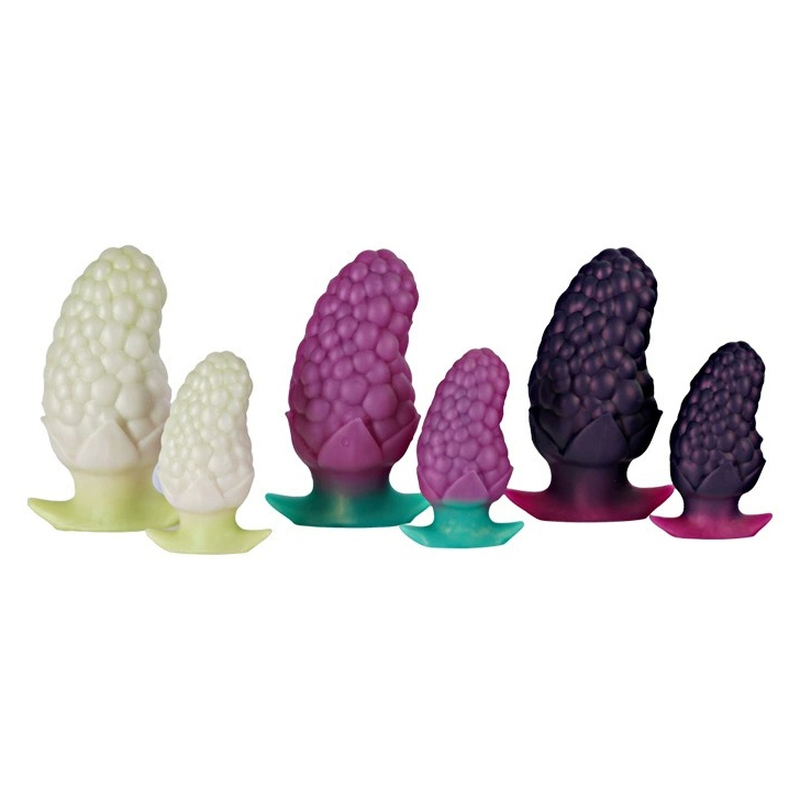 Mulberry Liquid Silicone Anal Plug