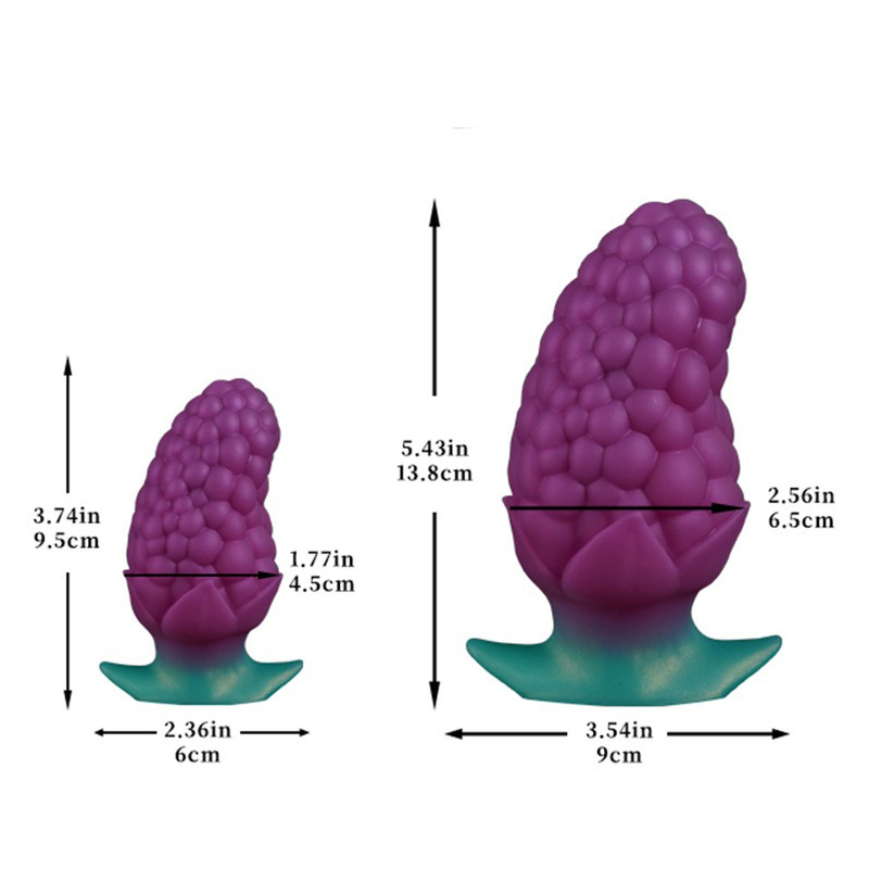 (image for) Mulberry Liquid Silicone Anal Plug