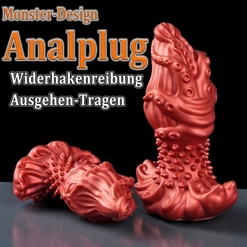 (image for) T-shaped Prostate Massage Butt Plug