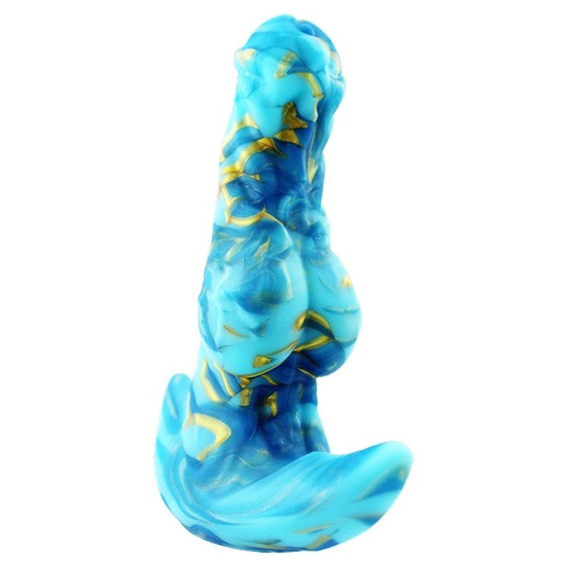 (image for) Blue Ocean Knotted Dildo Prostate Plug