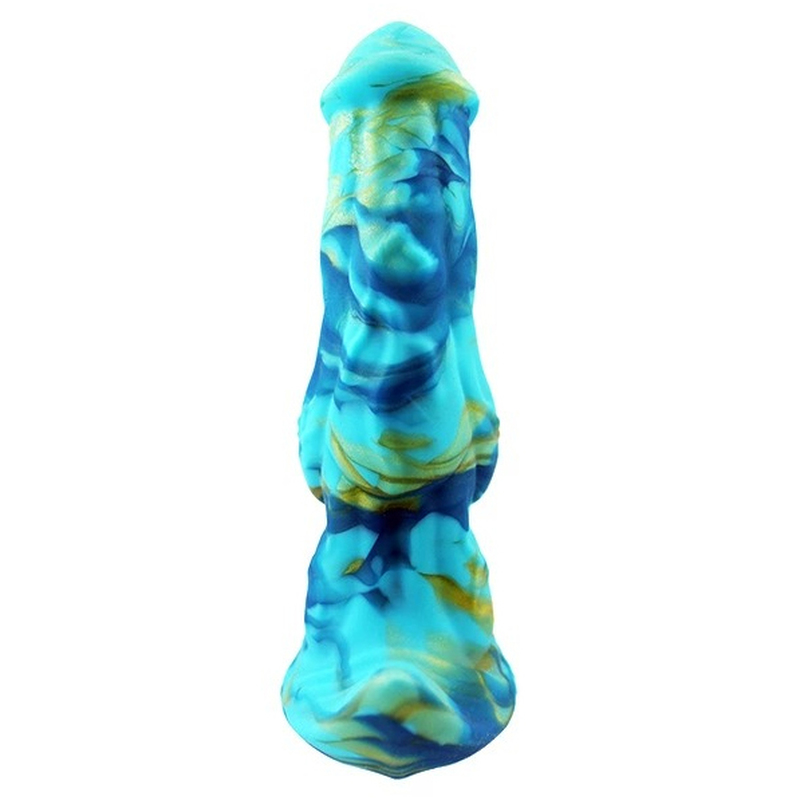 (image for) Blue Ocean Knotted Dildo Prostate Plug