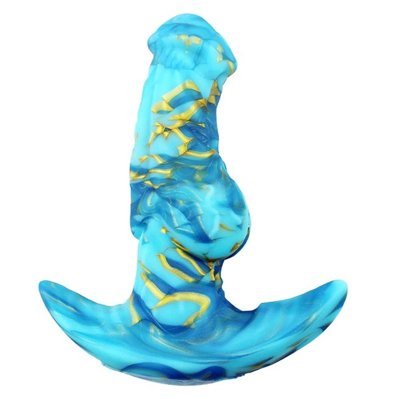 (image for) Blue Ocean Knotted Dildo Prostate Plug