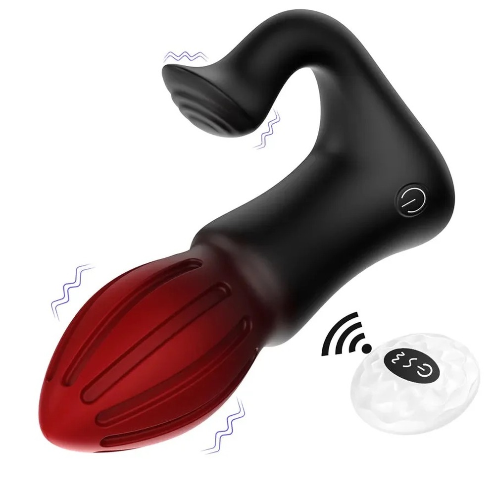 Fire Arrow Butt Plug G-spot & Clit Vibrator