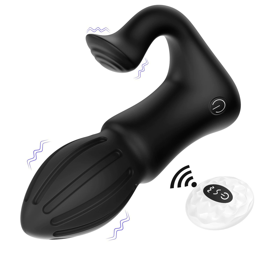 (image for) Fire Arrow Butt Plug G-spot & Clit Vibrator